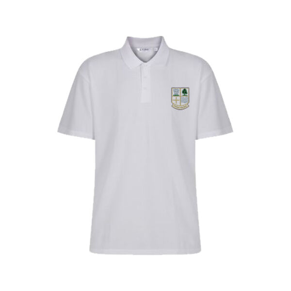 Wyche Primary White Polo Thumbnail